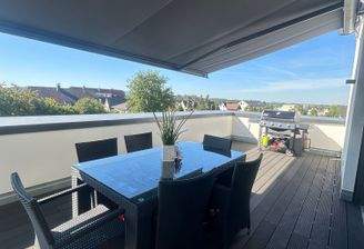 Penthaus-Balkon