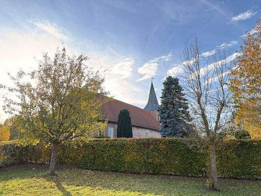 Blick auf die Kirche