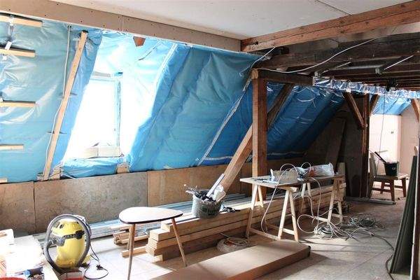 Ausbau DG Wohnzimmer