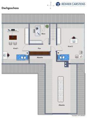 Lärchenweg 6, Rickert Grundriss Dachgeschoss
