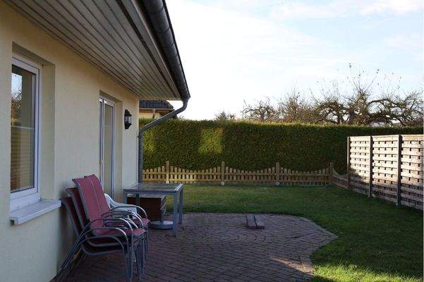 Rückzugsort im Freien – großzügige Terrasse in sonniger Lage