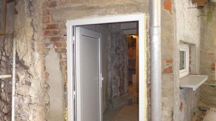 Zugang Abstellraum Erdgeschoss