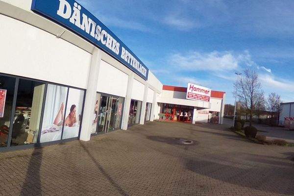 Eingangsbereich Fachmarkt