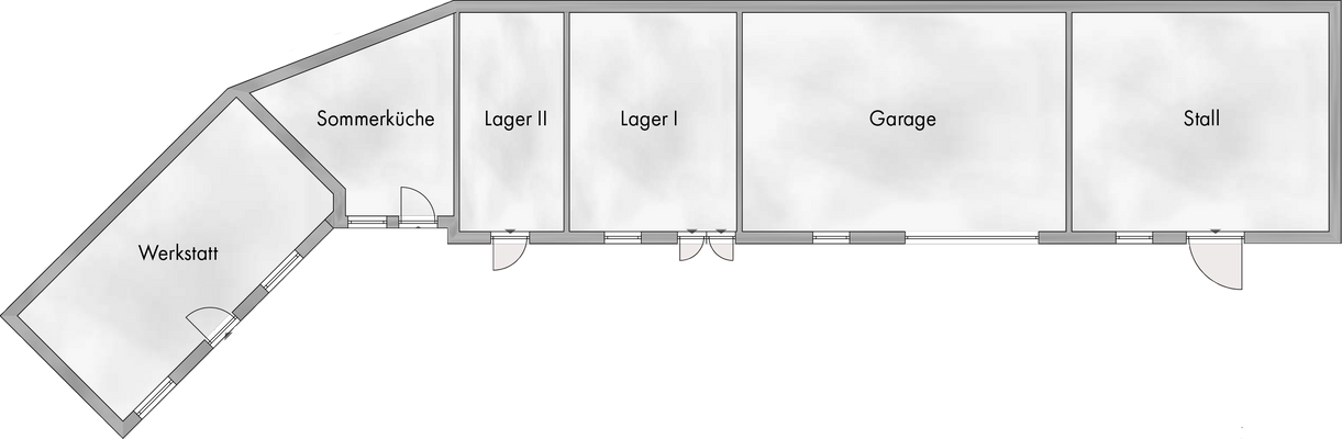 Grundriss Scheune
