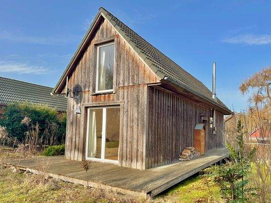 Seitliche Rückansicht