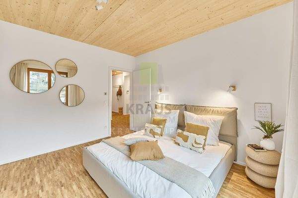 Musterwohnung Schlafzimmer