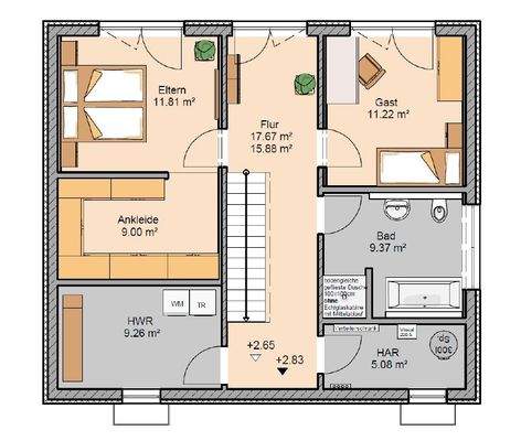 Grundriss Kellergeschoss