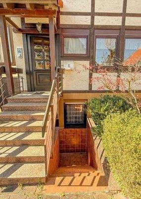 Treppe zur Einliegerwohnung