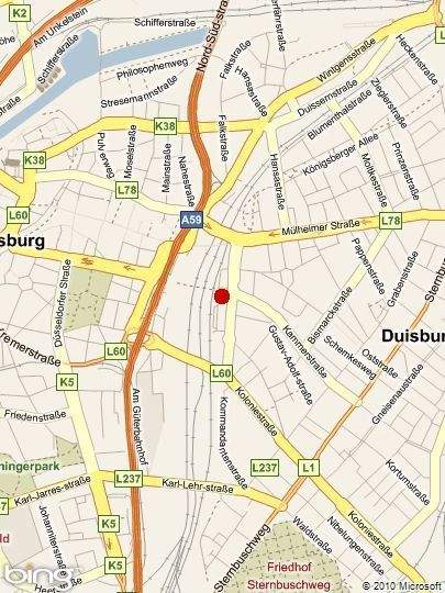 Duisburg Garage, Duisburg Stellplatz