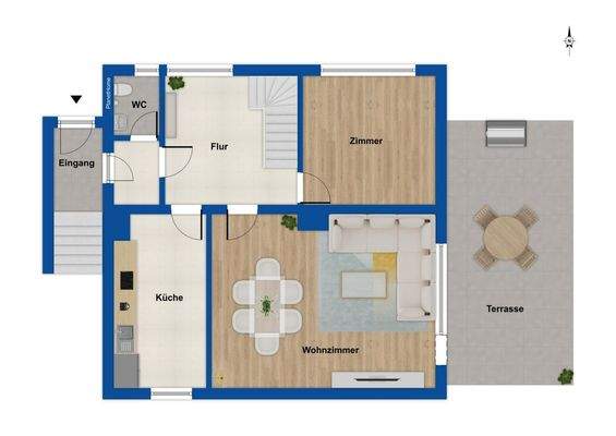 Grundriss Erdgeschoss