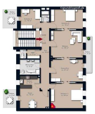 Grundriss | 2. Obergeschoss