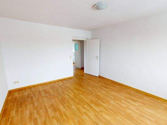 Ansicht II: Wohn- und Esszimmer