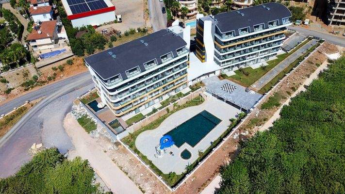 Luxury Apartments Intertwined with Nature in Alanya Antalya