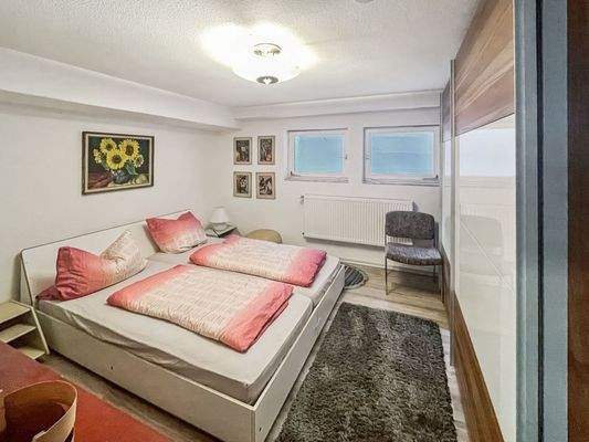 ausgebaute Zimmer im Untergeschoss