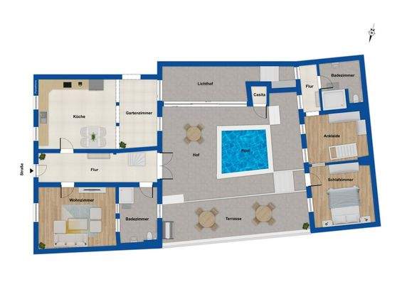 Grundrissmöglichkeit - Zukunft