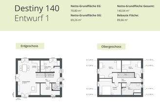 Destiny 140 E1 - Grundrisse