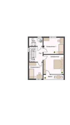 Grundriss 1. Obergeschoss