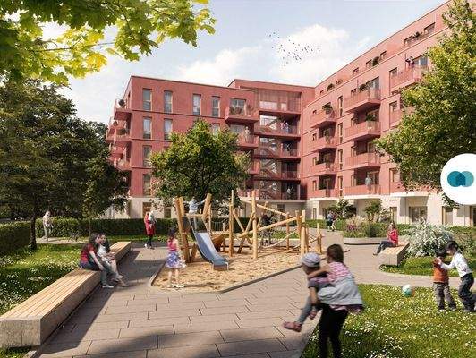 Außenansicht I: Innenhof