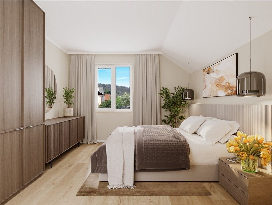 Musterhaus-Schlafzimmer