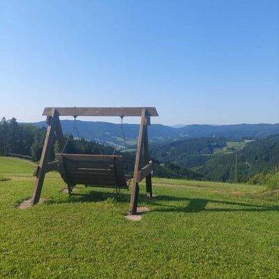 Außenbereich mit Aussicht