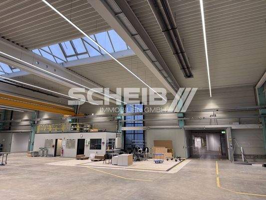 mit Meisterbüro in der Halle