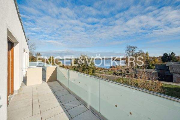 Terrasse mit Blick auf Mündesee