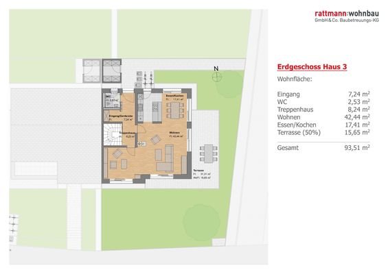 Grundriss Erdgeschoss