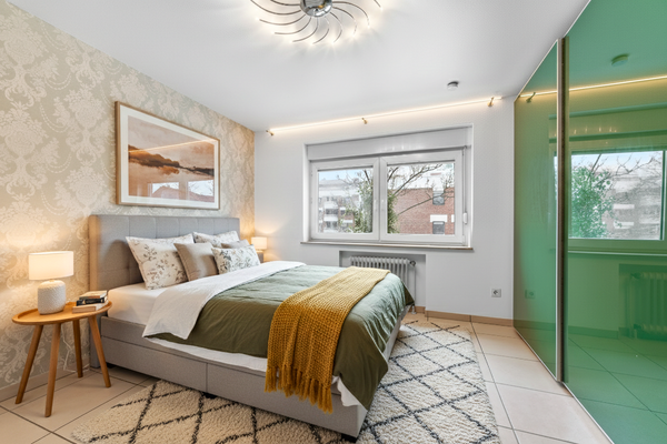 Schlafzimmer visualisiert