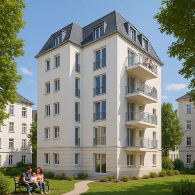 Wohnbeispiel - Visualisierung