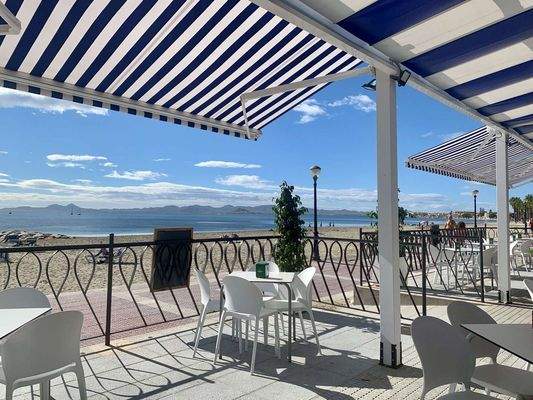 View from Chiringuito Palmeras Beach