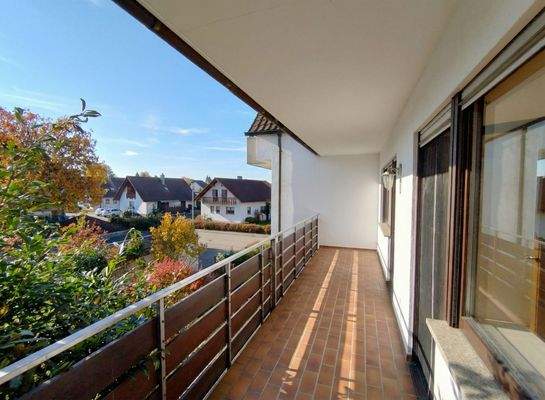 Großer Südostbalkon