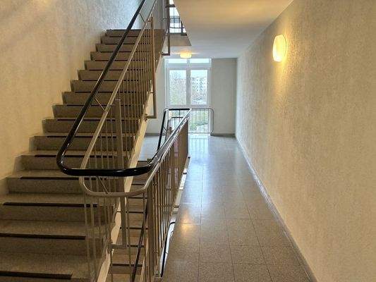 Gepflegtes Treppenhaus