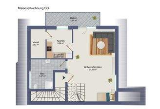 Grundriss Dachgeschoss
