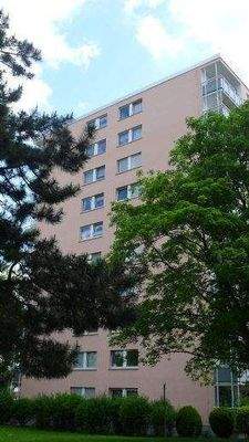 Außenansicht mit Grünanlage