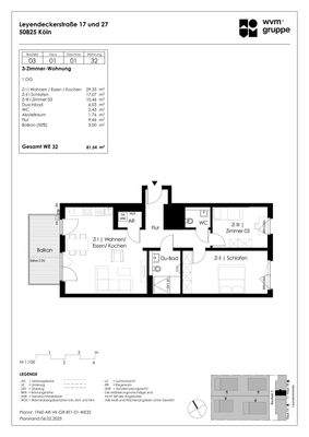 Grundriss WE 03.01.00.32