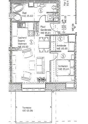 Grundriss Wohnung 5