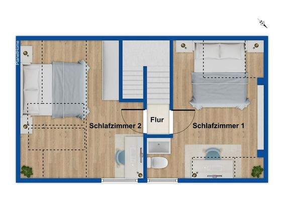 Grundriss Dachgeschoss