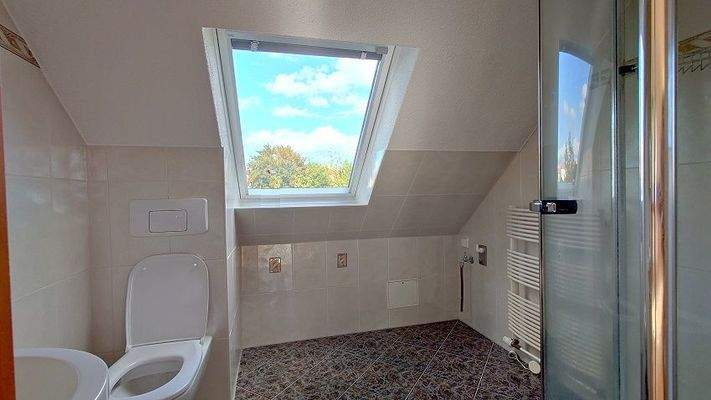 Blick ins Tageslichtbad