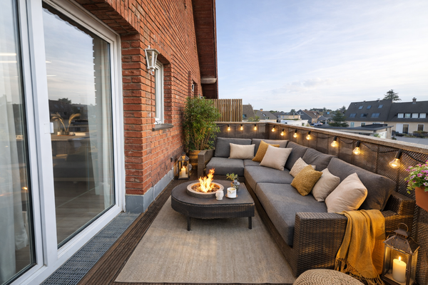 KI-generiertes Beispielbild Balkon