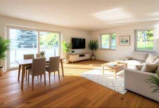 Wohnen, Essen - möbliert