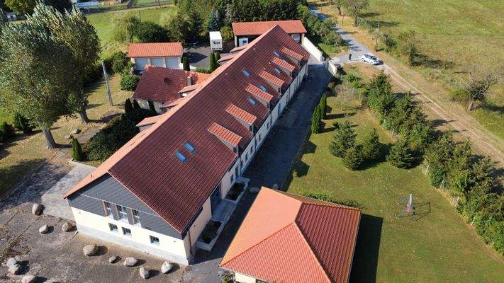 Rückansicht von oben