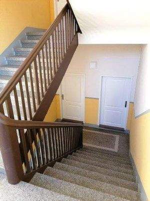 renoviertes Treppenhaus