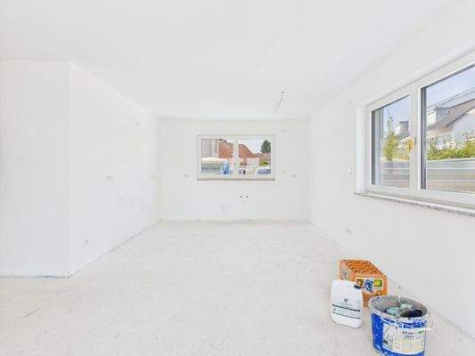 Blick Richtung Küchenbereich / Essplatz