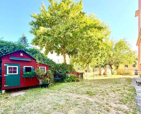 Gepflegter Gemeinschaftsgarten