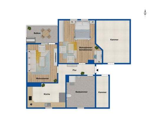 Grundriss Dachgeschoss