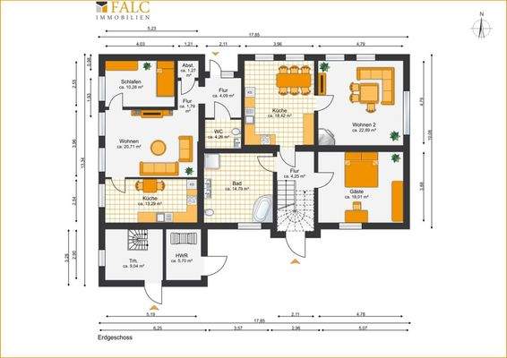 Grundriss Erdgeschoss