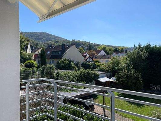 Mit schönem Blick zum Alsbacher aus Schloß aus mehreren Zimmer
