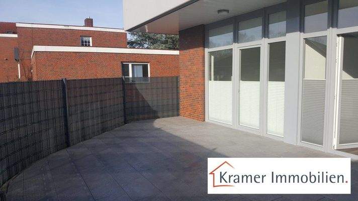 Terrasse mit Sichtschutz