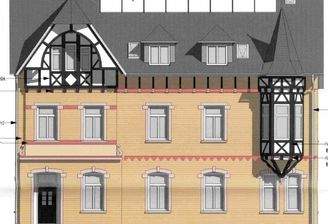 Ansicht Straßenseite süd-west