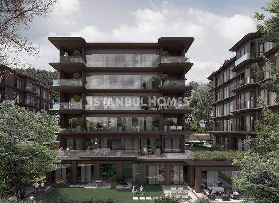 New-Build Flats Next to Golf Club in Istanbul Eyupsultan